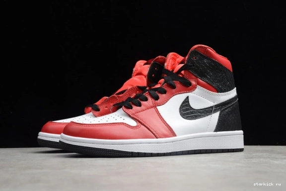 (W) Black Jordan High Satin 1 Retro CD0461-016 CD0461-016 Toe 0116